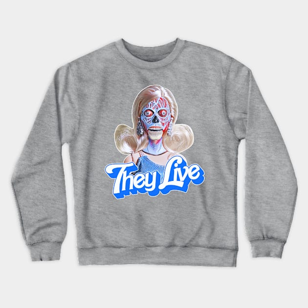 Barb Lives Crewneck Sweatshirt by darklordpug